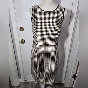 ABS Collection Women's Sheath Dress Brown And Black Sz 6